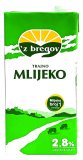Mlijeko trajno 2,8% m.m. ‘z bregov, 1 l