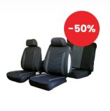 Navlake za auto sjedala, boja: crno-siva, od poliestera, 9 navlaka, debljina cca 2 mm Croride