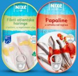 NIXE Papaline u umaku od rajčice ili Fileti haringe 170 g