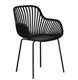 Plastična stolica Toot crna
