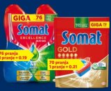 SOMAT Tablete ili gel za strojno pranje posuđa