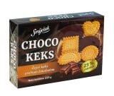 Keks čajni s 23% čokolade Smiješak, 225 g