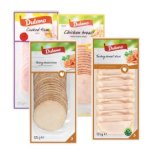 Dulano Šunka, dimljena šunka, pureća ili pileća prsa 125 g 