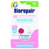 Biorepair antibakterijski zubni konac s voskom 30 m