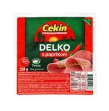 Delko s paprikom, polutrajni proizvod, narezak Cekin 250 g