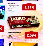 Napolitanke Jadro Original 430 g