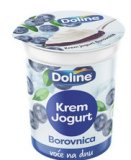  Krem jogurt borovnica Doline 145 g