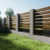 ČELIČNA PANEL OGRADA 120X200cm, 1 kom.