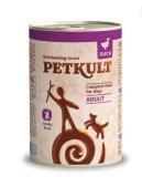 PETKULT Konzerva za pse, s pačetinom, bez žitarica 400 g