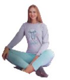 ŽENSKA PIDŽAMA razne boje i dezeni 100% pamuk, vel. M-XXL 1 kom