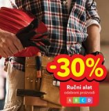 -30% na odabrani ručni alat