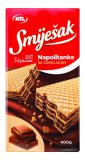 Napolitanke s čokoladom, lješnjakom Smiješak, 400 g