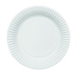 Papirnati tanjur Domeo, fi 23 cm, 25 kom