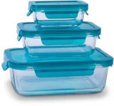 SISTEMA CASA SET 3 STAKLENE POSUDE