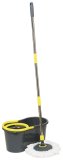 SET ZA PRANJE PODA CLEAN mop s kantom od 5 L i rotirajućim ocjeđivačem