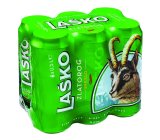 Pivo 4,9% alk.* Laško, 3 l (6 x 0,5 l