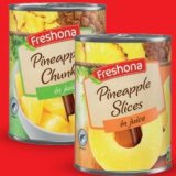FRESHONA Ananas u vlastitom soku