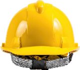 KACIGA GRAĐEVINSKA žuta/bijela 1 kom