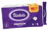 TOALETNI PAPIR VIOLETA PREMIUM 16 rola u pakiranju