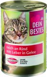 Dein Bestes hrana za mačke s govedinom u želeu, 415g