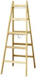 Drvene ljestve - 2 x 8 prečki, maks. radna visina 244 cm