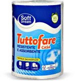 PAPIRNATI RUČNICI 2 SLOJA, 400 LISTOVA, 1 ROLA