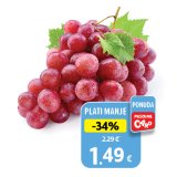 Grožđe Rose bez sjemenja, zemlja podrijetla Južnoafrička Republika 500 g