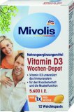 Mivolis vitamin D3 5600 IJ., meke depo kapsule, tjedna doza, 12kom