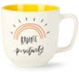 ŠALICA COLOR BLOCK žuta, 440 ml, 1 kom