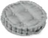 SJEDALICA OKRUGLA RUBIN 1 kom.