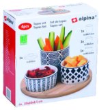 Set zdjelica za tapas Alpina Keramički, 4/1 1 pakiranje
