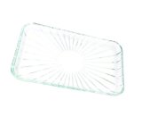 Tanjur stakleni Četvrtasti, 16,2 x 27,6 cm 1 pakiranje