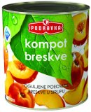 Podravka KOMPOT od breskve, ocijeđena masa 480 g