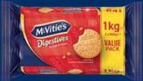 McVitie's Digestive keksi 2 x 500 g