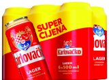 Pivo 5% alk.* Karlovačko, 3 l (6 x 0,5 l)