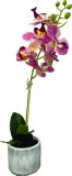 Cvijet orhideja Umjetna, 45 cm 1 komad