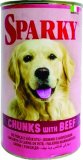Hrana za pse Sparky Govedina 1,25 kg