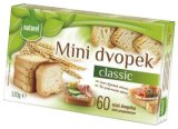 MIni dvopek Naturel 120 g