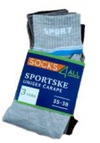 Čarape sportske 3/1