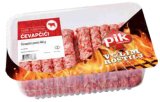 Pik Vrbovec ĆEVAPČIĆI juneći, svježe 480 g