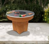 Rostilj na drveni ugljen Corten Rusty 1 kom 