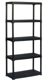 Plastični regal 176x80x40 cm, 30 kg / polica, 5 polica