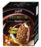 Sladoled premium box štapić badem(4 x 100 ml) * Smiješak, 400 ml