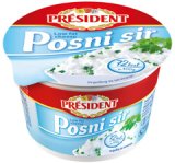 SVJEŽI POSNI SIR PRESIDENT 200 g