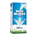 Naše mlijeko, 2,8% m.m Križevačka mljekara 1 l