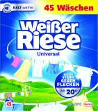 Deterdžent za rublje Universal Weisser Riese, 45 pranja 2,47 kg