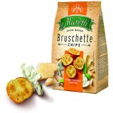 Dvopek Bruschette miješano povrće, rajčica-origano, 4 vrste sira Maretti, 70 g