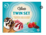 GELATELLI Sladoled Twin Set 6 x 120 ml