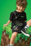 Majica kratkih rukava Minecraft 100% pamuk s torbicom za dječake