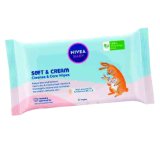 Nivea BABY VLAŽNE MARAMICE soft&cream, 57 kom